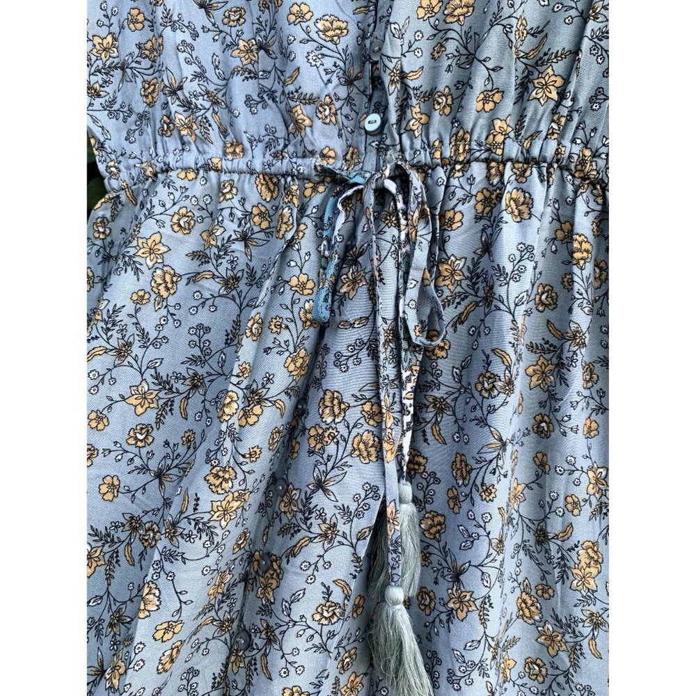 Japna Summer Floral Bohemian Maxi Dress Size S - Picture 4 of 9